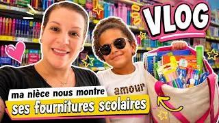 Miniature : *VLOG* 💼👩🏽‍🏫ma nièce nous montre ses fournitures scolaires