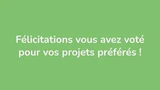 Miniature : Budget Participatif Rambouillet - Comment voter ?