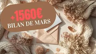 Miniature : BILAN DE MARS🪴VIDAGE DES DEFIS 🪴EPARGNES : La Méthode des Enveloppes Fonctionne vraiment !