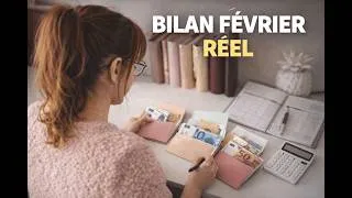 Miniature : Bilan financier février : combien il me reste dans mes enveloppes ?