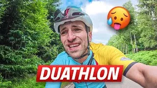 Miniature : J'AI SOUFFERT.. Mais J'AI ADORÉ !! Duathlon "À l'assaut du Maquisard" en caméra embarquée