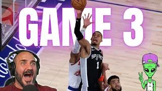Miniature : 🏀 KNICKS vs SPURS (Game 3) :  Wemby climatise le MSG !  | 09 Juin 2026 | NBA Finals 2025-2026