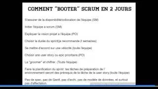 Miniature : comment démarrer un projet avec scrum en 2 jours