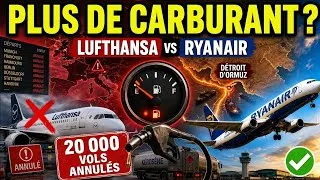 Miniature : Pénurie de kérosène en Europe : des milliers de vols menacés d'annulation