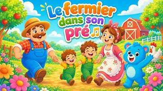 Miniature : Le Fermier dans son Pré 🎵 (Mathurin) - Comptine maternelle pour enfant - Le Monde de Mino