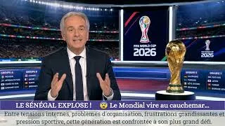Miniature : 😱CRISE AU SÉNÉGAL EN PLEINE COUPE DU MONDE ! Primes impayées, Tensions internes…