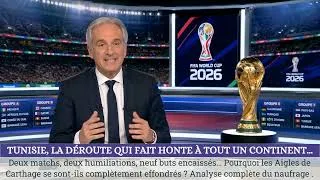 Miniature : 💥 TUNISIE HUMILIÉE ! Hervé Renard IMPUISSANT, le Mondial vire au CAUCHEMAR… Que s'est il passé ?