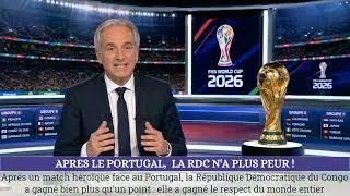 Miniature : 🇨🇩 Apres Avoir FAIT TREMBLER Le PORTUGAL ! La RDC se sent CAPABLE de RIVALISER