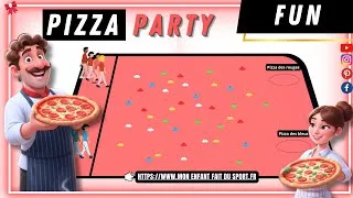 Miniature : Règle du jeu PIZZA PARTY - jeux sportifs fun pour enfants