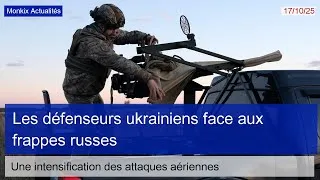 Miniature : Les défenseurs ukrainiens luttent contre l'assaut aérien russe