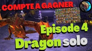 Miniature : Episode 4 : dragon | Compte late game A GAGNER | + Mega REVIEW | Raid Shadow Legends FR