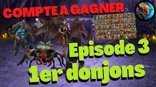 Miniature : Episode 3 : Spider Golem Sable | Compte late game A GAGNER | + Mega REVIEW | Raid Shadow Legends FR
