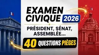 Miniature : Examen civique 2026 : Président, Sénat, Assemblée… 40 questions pièges