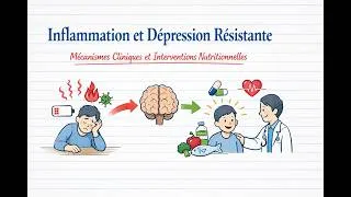 Miniature : Inflammation et dépression résistante : mécanismes cliniques et interventions nutritionnelles