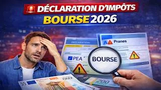 Miniature : 🚨Déclaration d'impôts Bourse 2026 : PEA & Compte-Titres — Le guide complet pour ne rien rater !
