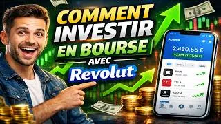 Miniature : Comment Investir en BOURSE avec REVOLUT ? (Tutoriel 2026)