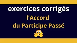 Miniature : Exercices et Corrections Détaillées pour Maîtriser l'Accord du Participe Passé #Grammaire #education