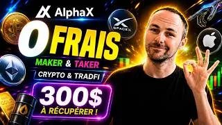 Miniature : DEX Crypto et TradFI avec 0 frais + bonus intéressant : AlphaX