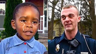Miniature : UN GARÇON DE 9 ANS OUVRE LA PORTE À UN POLICIER, IL PLEURE QUAND IL COMPREND POURQUOI IL EST LÀ