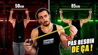 Miniature : Traque précisément ta largeur en tractions avec cette technique !