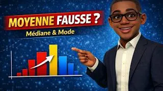 Miniature : La médiane et le mode d'une variable discrète ou continue