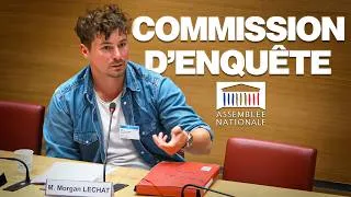 Miniature : Auditionné par l’Assemblée Nationale, Morgan Lechat se confie aux députés 