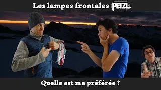 Miniature : Les lampes frontales Petzl: Quelle est ma préférée ?