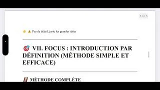 Miniature : Méthodologie Dissertation Littéraire : INTRODUCTION - Explication