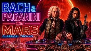 Miniature : BACH & PAGANINI on MARS | Classical Techno