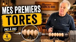 Miniature : Les tores : une forme essentielle en tournage sur bois
