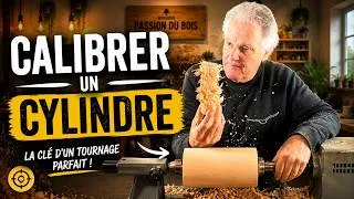 Miniature : Comment obtenir un cylindre parfait au tour à bois
