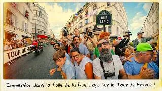 Miniature : Immersion dans la folie de la Rue Lepic sur le Tour de France !