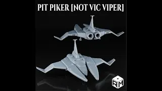 Miniature : GRADIUS | PIT PIKER [ NOT VIC VIPER ] 3D PRINT
