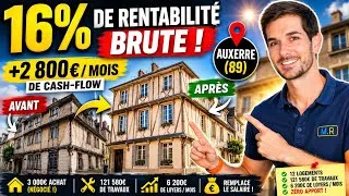 Miniature : 16,3% de rentabilité ! L'immeuble d'Anthony et Judith à Auxerre