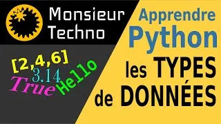 Miniature : Apprendre Python #3 : les types de données