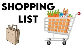 Miniature : Shopping list
