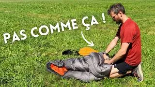 Miniature : Comment BIEN RANGER son SAC DE COUCHAGE ? (en rando et à la maison)