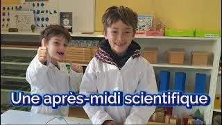 Miniature : Les sciences à l'école Montessori d'Antibes