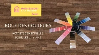 Miniature : ACTIVITÉ MONTESSORI ROUE DES COULEURS