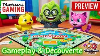 Miniature : Hasbro Games Junior Collection : J’ai testé Monopoly Junior avec mes enfants ! Gameplay Preview
