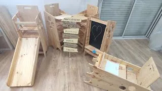 Miniature : Tour d'observation Montessori évolutive et convertible toutes options