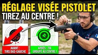 Miniature : Comment RÉGLER ses organes de visée au pistolet : Tirez enfin au CENTRE !