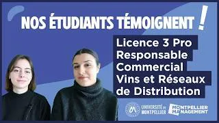 Miniature : Licence 3 Pro Responsable Commercial Vins et Réseaux de Distribution - Montpellier Management