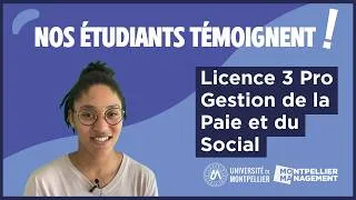 Miniature : Licence 3 Pro Gestion de la Paie et du Social - Montpellier Management