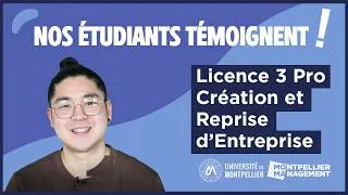 Miniature : Licence 3 Pro Création et Reprise d'Entreprise - Montpellier Management