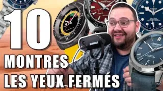 Miniature : 10 MONTRES à acheter les yeux fermés !  (Avec @ManVsWatch )