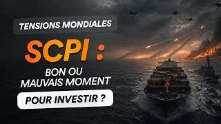 Miniature : Tensions mondiales : SCPI, bon ou mauvais moment pour investir ?  [Replay Webinaire]