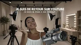 Miniature : MON COME BACK SUR YOUTUBE + LES SEULES PRODUITS MAKEUP QU'IL TE FAUT POUR CETTE ÉTÉ
