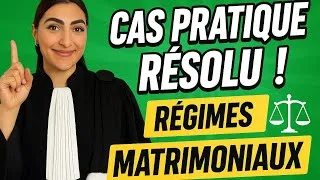 Miniature : Résout un cas pratique en droit des régimes matrimoniaux avec moi ⚖️