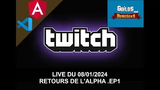 Miniature : Retours de l'alpha .ep1 - Live du 08/01/2024
